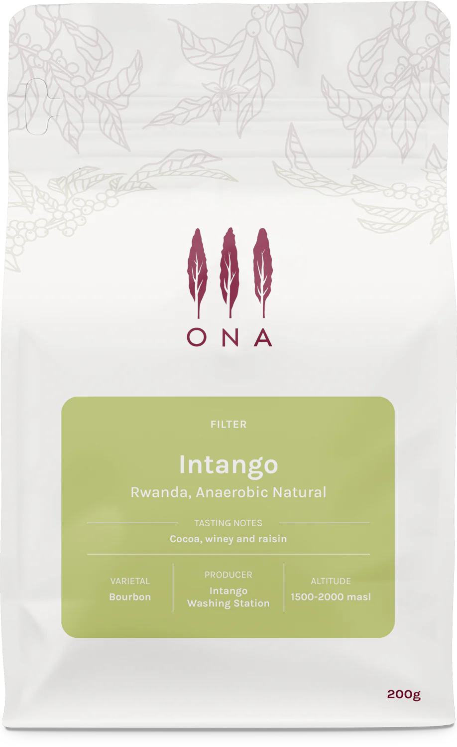 Intango Rwanda Anaerobic Natural - Specialty Coffee Beans | TheBeanGeek