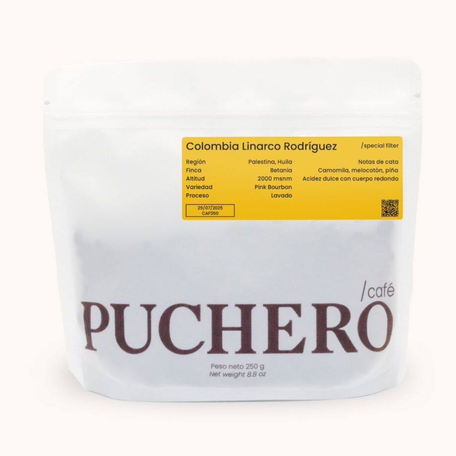 Colombia Linarco Rodriguez - Specialty Coffee Beans | TheBeanGeek